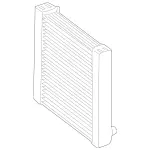 995004003 - : Radiator for Mercedes-Benz Image