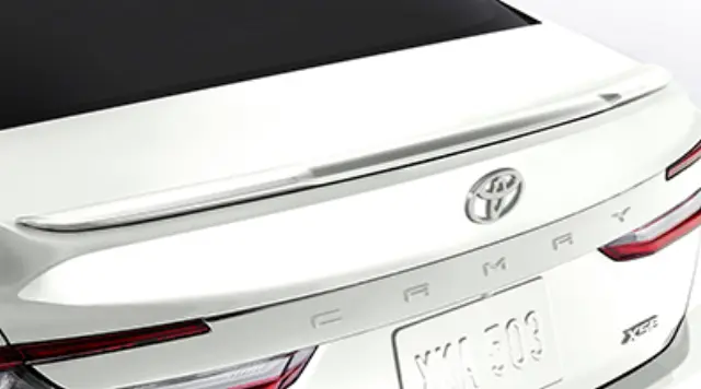 PT9550325110 - Exterior: Rear Spoiler (040) Super White for Toyota: Camry Image