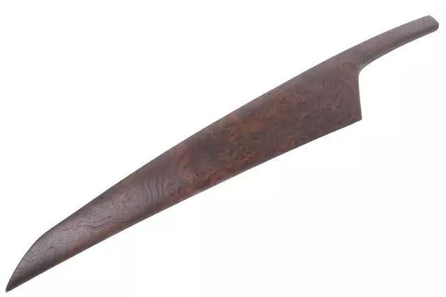 23438572 - : Passenger Side Instrument Panel Trim Plate Applique In Crafted Elm Cluster With Clip for GM Image