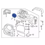 PU5Z17D696A - Body: Adjust Motor for Ford Image