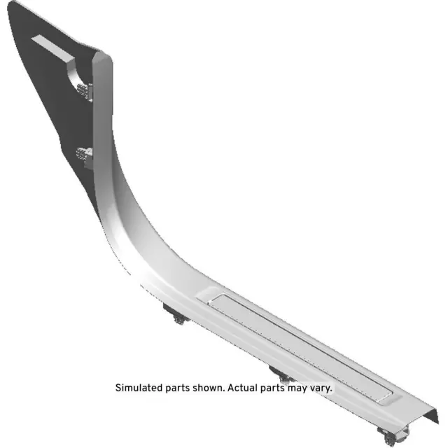 84134365 - Unclassified: Jet Black Front Driver Side Door Sill Garnish Molding for GM Image
