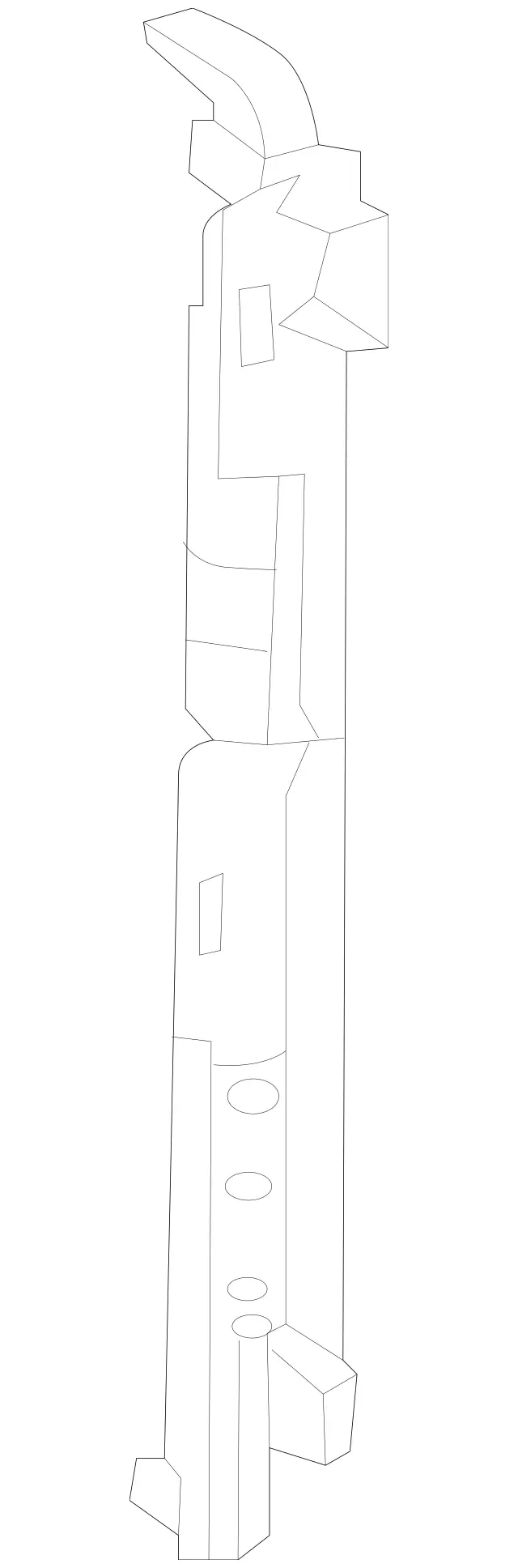 99505004164 - : Mounting Frame for Mercedes-Benz: CLS400, CLS550, E400, E550 Image