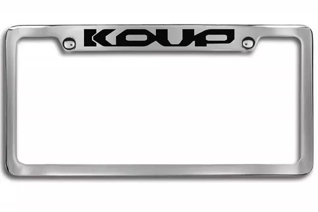 UR013AY001TD - Exterior: License Plate Frame, Upper Logo for Kia: Forte Koup, K5, Rio Image