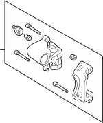 44011AR00B - Brakes: Caliper for INFINITI: M45, Q45 Image