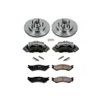 KCOE1878 - : OE Stock Replacement Low-Dust Ceramic Brake Pad, Rotor and Caliper Kit for PowerStop Image