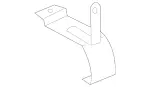 2205240540 - Body: Rear Bracket for Mercedes-Benz Image
