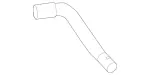 4635004700 - : Radiator Coolant Hose for Mercedes-Benz Image