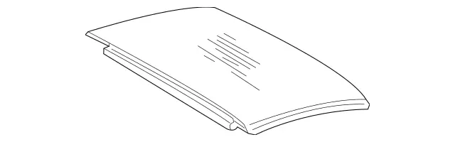 2137804100 - Sliding Sunroof: Sliding Sunroof Frame for Mercedes-Benz: E300, E350, E43 AMG Image image