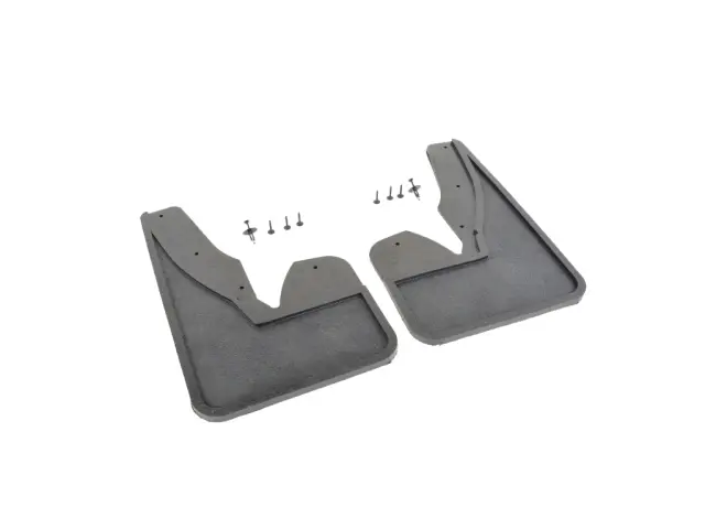 Splash Guards, Heavy-Duty Rubber -- Front For Vehicles Without Production Fender Flares - Mopar (82216221AA)