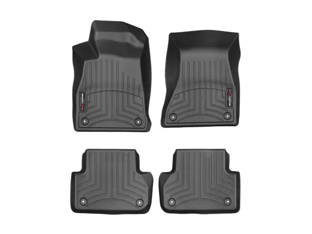 449371449072 - Accessories: Front &amp; Rear Black FloorLiner™ DigitalFit® for WeatherTech Image