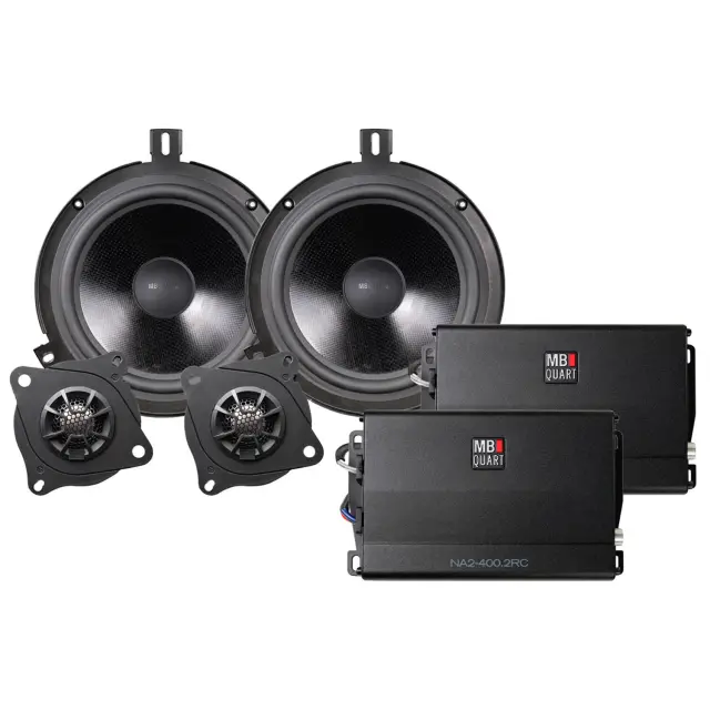 68729815AA - : 800 Watt Two Speakers System Upgrade tuned to Jeep Wrangler (JK), sold by MB Quart for Affiliated Accessories Image