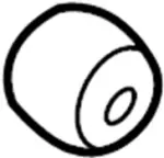 808721CA0B - : Bumper Rubber-Door for Infiniti Image