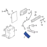 LB5Z18B849CC - Body: Amplifier for Ford: Explorer, Police Interceptor Utility Image