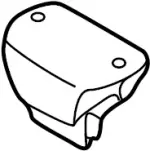 1132060U02 - Engine: Rear Mount for Infiniti Image