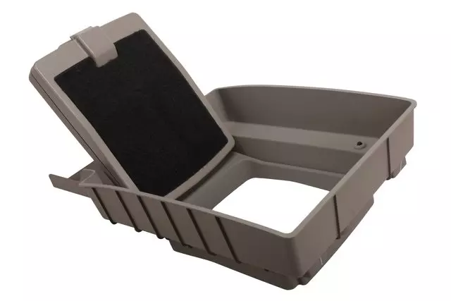 Light Platinum Rear Seat Armrest Closeout Panel - GM (84264281)