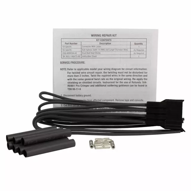 3U2Z14S411FSA - : Wire Assembly for Ford Image