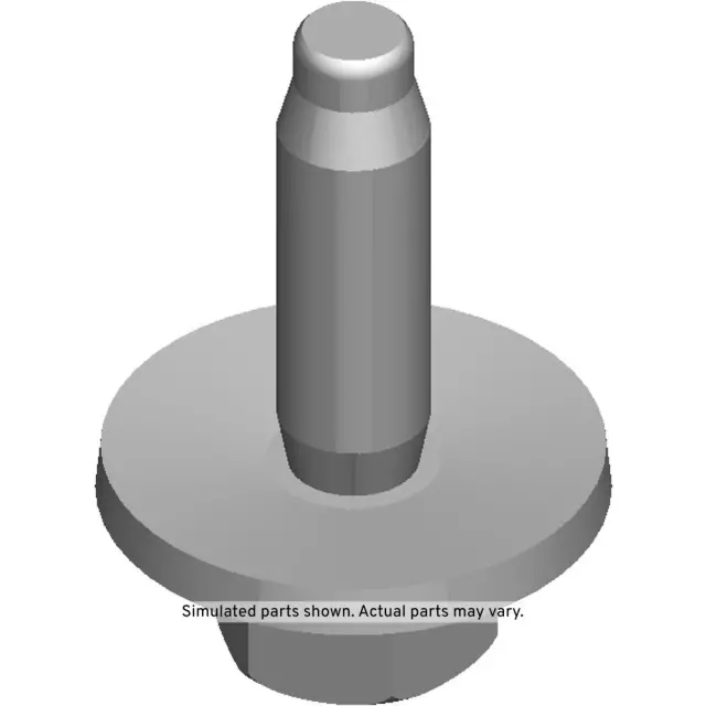 11548646 - : Hood Latch Bolt for Buick: Enclave, Encore GX, Envision, Envista, LaCrosse, Regal Sportback, Regal TourX | Cadillac: CT4, CT5, CT6, LYRIQ, OPTIQ, XT4, XT6 | Chevrolet: Blazer, Blazer EV, Bolt EUV, Bolt EV, Corvette, Cruze, Equinox, Equinox EV, Trailblazer, Traverse, Traverse Limited, Trax | GMC: Acadia, Terrain Image