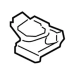 F2GZ5A099C - Body: Lower Bracket for Ford: Edge | Lincoln: MKX, Nautilus Image