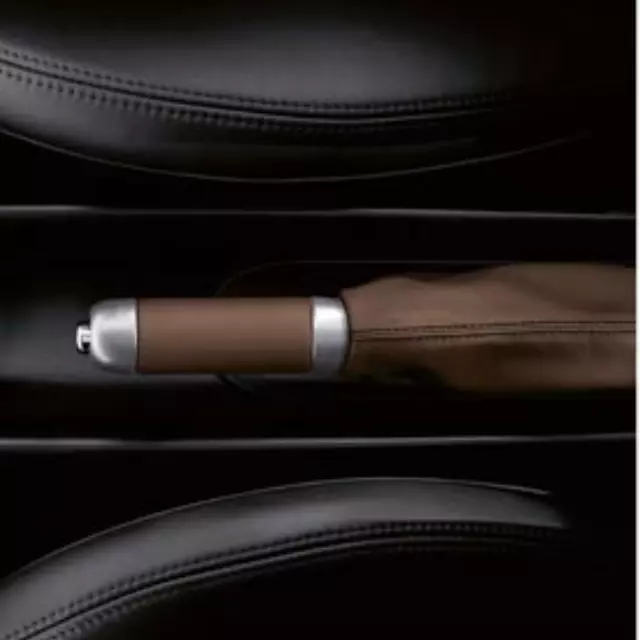 34400432726 - Interior: Handbrake Handle - Leather - Hot Chocolate for Mini Image