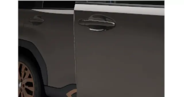 SOA801P100Q7 - Exterior: Door Edge Guards - Brilliant Bronze Metallic for Subaru Image