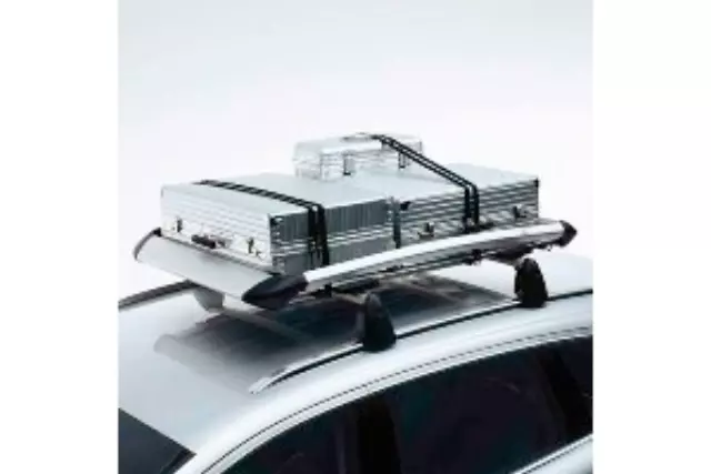 4L0071205666 - Hauling: Aluminum Luggage Basket for Audi: A3, A3 Quattro, A4 Quattro, A5 Quattro, A6 Quattro, A7 Quattro, A8 Quattro, allroad, Q3, Q5, Q7, R8, RS5, RS7, S4, S5, S6, S7, S8, SQ5, TT Quattro, TT RS Quattro, TTS Quattro Image