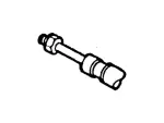 F4UZ3A713A - Steering: Return Hose for Ford: E-350 Econoline, E-350 Econoline Club Wagon, Econoline Super Duty Image