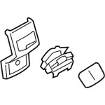 HP5Z54045E24BF - Body: Rear Panel for Lincoln: MKZ Image