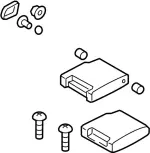 887001LF5A - Body: Armrest Assembly for Infiniti Image