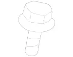 304017006019 - Heating and Ventilation: Hexagon Head Bolt for Mercedes-Benz: 190E, 260E, 280E, 300CE, 300E, 300S, 300SD, 300SL, 300TE, 350SD, 380SE, 380SEL, 400E, 400SE, 400SEL, 500E, 500SEC, 500SEL, 500SL, 560SEL, 600SEL, 600SL, C220, C230, C240, C280, C320, C43 AMG, CL500, CL55 AMG, CLK430, E350, E420, E430, E53 AMG, E63 AMG, E63 AMG S, EQE 350 SUV, EQE 350+ SUV, EQE 500 SUV, EQE AMG SUV, EQS 450, EQS 450 SUV, EQS 450+, EQS 450+ SUV, EQS 580, EQS 580 SUV, EQS AMG, G500, G55 AMG, G550, G550 4x4, G580, G63 4x4 Squared AMG, G63 AMG, G65 AMG, GL320, GL350, GL450, GL550, GL63 AMG, GLC300, GLC43 AMG, GLC63 AMG, GLS350d, GLS450, GLS550, GLS63 AMG, Maybach EQS 680 SUV, Maybach S550, Maybach S560, Maybach S580, Maybach S600, Maybach S650, Maybach S680, Metris, ML320, ML350, ML430, ML450, ML500, ML55 AMG, ML550, ML63 AMG, R320, R350, R500, S350, S400, S420, S430, S450, S500, S55 AMG, S550, S550e, S560, S580, S580e, S600, S63 AMG, S63 AMG E Performance, S65 AMG, SL320, SL500, SL55 AMG, SL550, SL600, SL63 AMG, SL65 AMG, SLK230, SLK280, SLK300, SLK320 Image