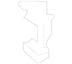 2138857802 - Detachable Parts: Bumper Holder for Mercedes-Benz: E300, E350, E43 AMG, E53 AMG, E63 AMG S Image