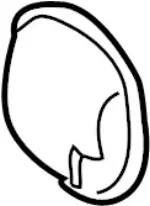 3835121W00 - Front Drive Axle: Axle Cover for INFINITI: QX4 Image