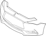 620225CA0H - Body: Bumper Cover for Infiniti Image