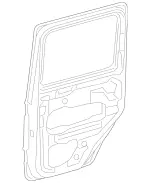4637305000 - Rear Doors: Rear Door for Mercedes-Benz Image