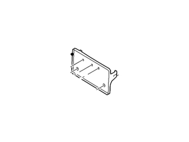 YL8Z17A385BB - Body: License Bracket for Ford Image