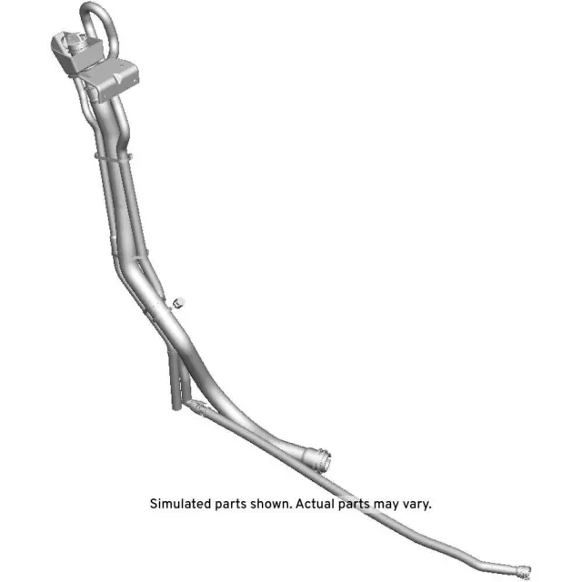 84530483 - Emission System: Filler Pipe for Chevrolet: Silverado 2500 HD, Silverado 3500 HD | GMC: Sierra 2500 HD, Sierra 3500 HD Image