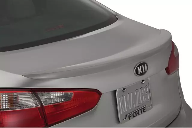 A7F34AQ0003D - Exterior: Rear Spoiler, Shown In Silver for Kia: Forte Image