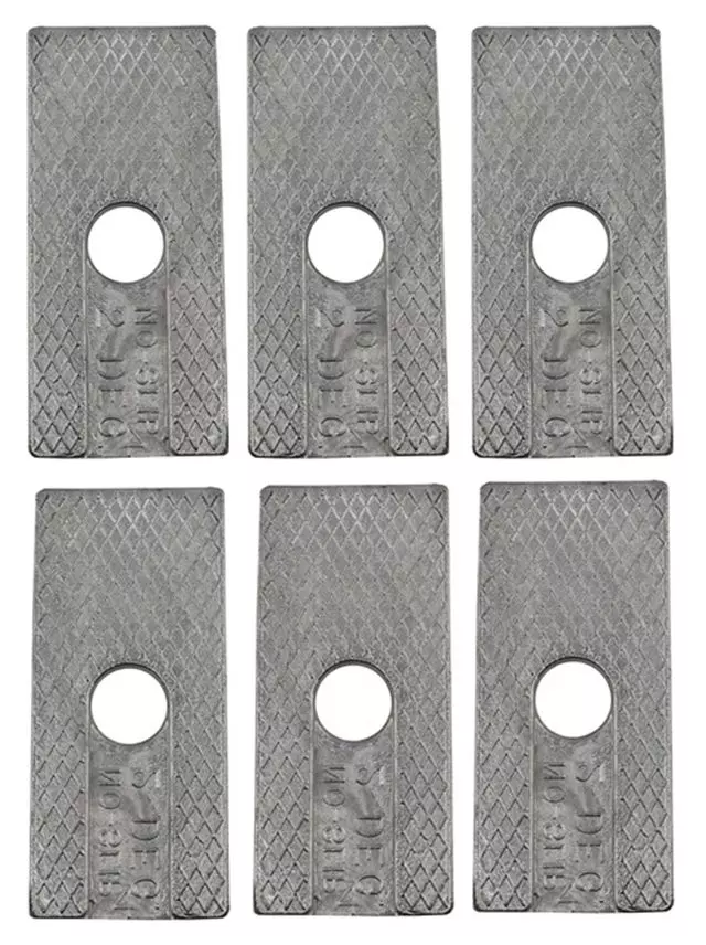 45K27003 - : Front Camber Wedge for Chevrolet: Blazer, C/K Pickup, C3500, K1500 Pickup, K2500 Pickup, K3500 Pickup, K5 Blazer, Suburban K10, Suburban K20, Suburban V10, Suburban V1500, Suburban V20, Suburban V2500, V10, V20, V30, V3500 | Dodge: W350 | Ford: F-350 | GMC: Jimmy, K1500 Pickup, K2500 Pickup, K3500 Pickup, Suburban K1500, Suburban K2500, V1500, V1500 Suburban, V2500, V2500 Suburban, V3500 | Jeep: CJ7, Wrangler Image