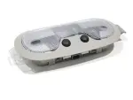 15774270 - Body: O'head Lamp Lens for Chevrolet: Colorado, Impala, Impala Limited | GMC: Canyon | Hummer: H3, H3T Image
