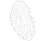 1132000022 - Cooling System: Fan Clutch for Mercedes-Benz Image
