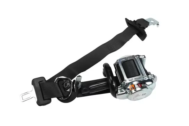 Jet Black Passenger Seat Retractor Side Belt - GM (19351655)