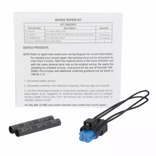 Wire Assembly - Ford (DU2Z-14S411-ZA)