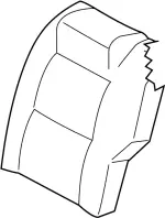 886706SB0A - Body: Seat Back Cover for Infiniti Image