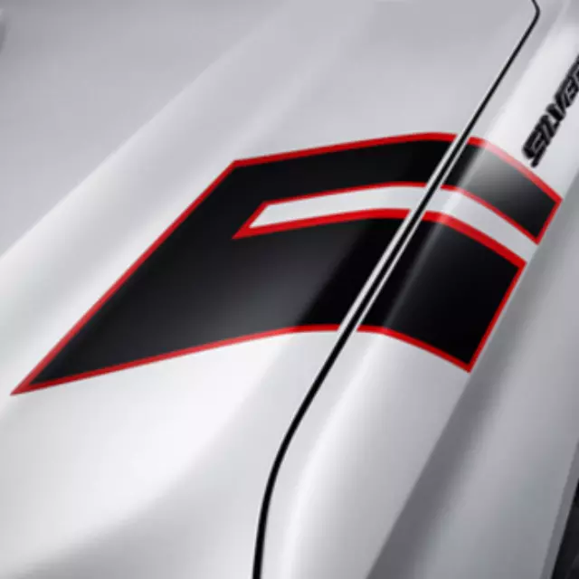 84426011 - Body: Fender Hash Mark Decal Package for Chevrolet: Silverado 1500, Silverado 1500 LTD Image