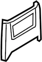 96930JK00A - Body: Rear Ashtray for INFINITI: G35, G37 Image