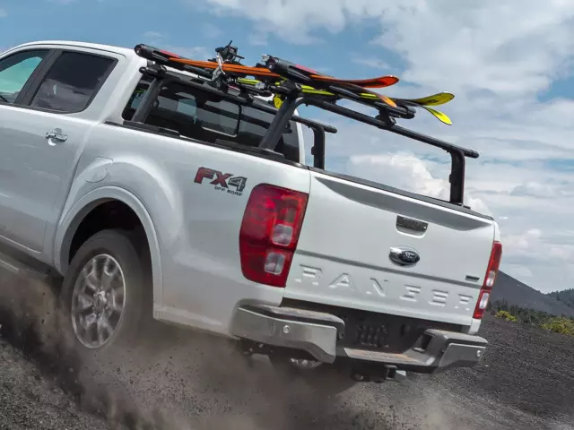 VKB3Z9955100D - Hauling: Bed Rack - Medium Profile for Ford Image