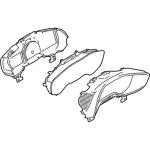 FM5Z10849AA - Body: Instrument Cluster for FORD Image