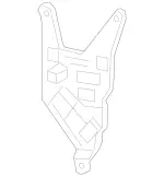 2135451340 - Electrical Equipment and Instruments: Holder for Mercedes-Benz Image