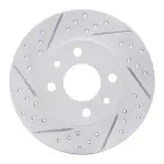 83007001L - : DFC Geoperformance Rotor - Drilled and Slotted for DYNAMIC FRICTION Image