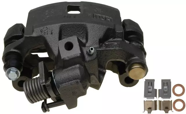 19140385 - : Rear Passenger Side Disc Brake Caliper Assembly (Friction Ready Non-Coated), Remanufactured for GM Image