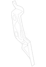 2466301100 - Side Panels: Mount for Mercedes-Benz Image